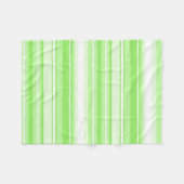 Couverture Polaire Bandes de chaux (Devant (Horizontal))