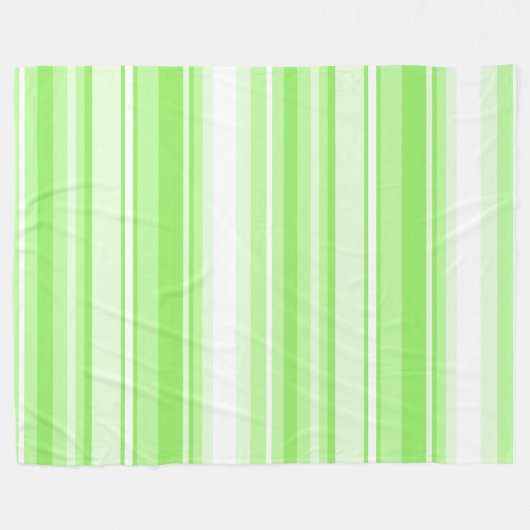 Couverture Polaire Bandes de chaux (Devant (Horizontal))