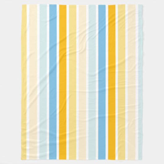 Couverture Polaire Bandes de couleurs 02 (Devant)