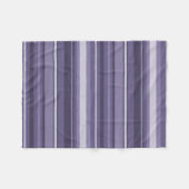 Couverture Polaire Bandes de cuir violet (Devant (Horizontal))
