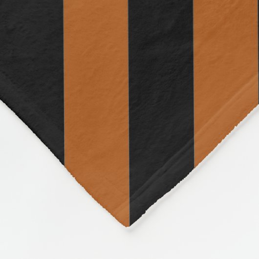 Couverture Polaire Bandes d'Halloween (Coin)