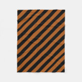 Couverture Polaire Bandes d'Halloween (Devant)