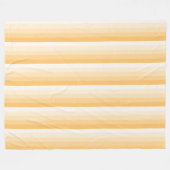 Couverture Polaire Bandes d'ombre jaune (Devant (Horizontal))