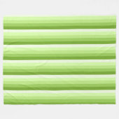 Couverture Polaire Bandes d'ombre vert citron (Devant (Horizontal))