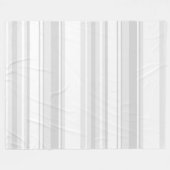 Couverture Polaire Bandes gris clair (Devant (Horizontal))