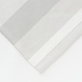 Couverture Polaire Bandes gris clair (Coin)