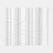 Couverture Polaire Bandes gris clair (Devant (Horizontal))