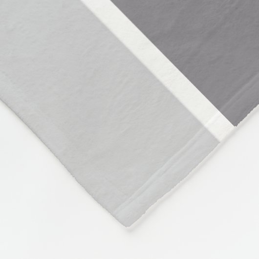 Couverture Polaire Bandes grises (Coin)