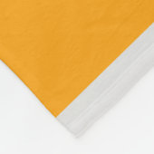 Couverture Polaire Bandes jaunes, bleues, blanches et noires (Coin)