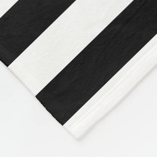 Couverture Polaire Bandes noires (Coin)