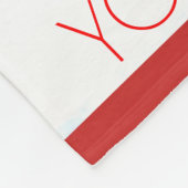 Couverture Polaire Bandes personnalisées (Coin)