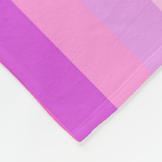 Couverture Polaire Bandes pourpres (Coin)
