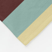 Couverture Polaire Bandes rétro (Coin)