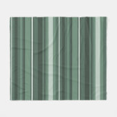 Couverture Polaire Bandes vertes (Devant (Horizontal))
