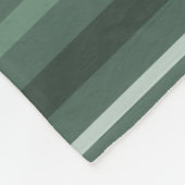 Couverture Polaire Bandes vertes (Coin)