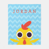 Couverture Polaire Bandit le poussin (Devant)