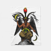 Couverture Polaire Baphomet (Devant)