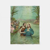 Couverture Polaire Baptême de Jésus-Christ (Devant)