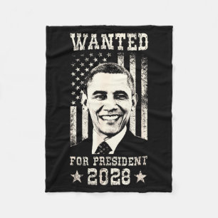 Couverture Polaire Barack Obama 44e président voulu pour 48e présiden