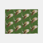 Couverture Polaire Barn Owl (Devant (Horizontal))