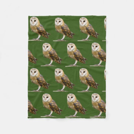 Couverture Polaire Barn Owl (Devant)