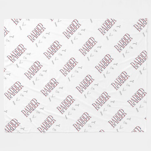 Couverture Polaire Barre (Devant (Horizontal))