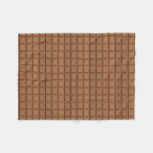 Couverture Polaire Barre de chocolat (Devant (Horizontal))
