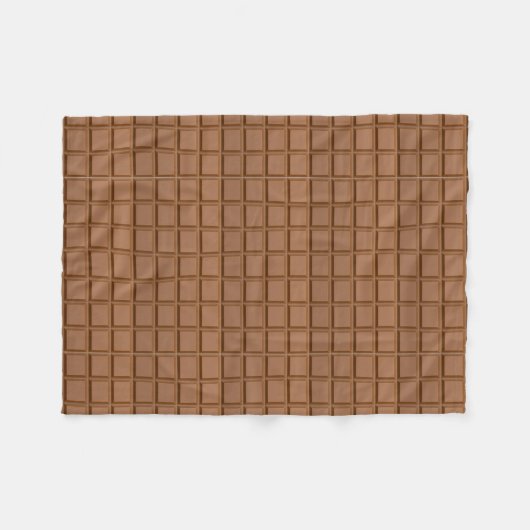 Couverture Polaire Barre de chocolat (Devant (Horizontal))