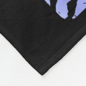 Couverture Polaire Barrel Racing Horse Barrel Racer Rodeo Cowgirl Wom (Coin)