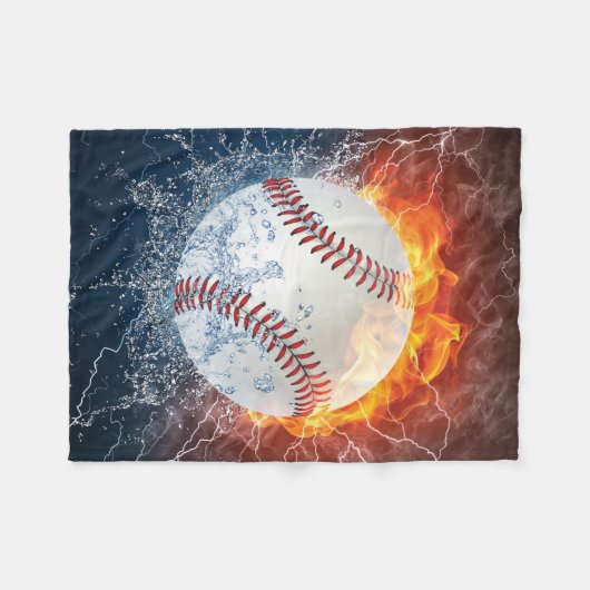 Couverture Polaire Baseball (Devant (Horizontal))