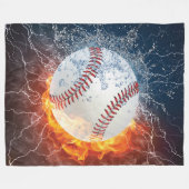 Couverture Polaire Baseball (Devant (Horizontal))