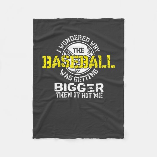 Couverture Polaire Baseball (Devant)