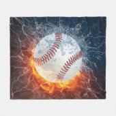 Couverture Polaire Baseball (Devant (Horizontal))