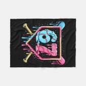 Couverture Polaire Baseball 67 Ice Cream Drip Funny Six Seven Meme Bo (Devant (Horizontal))