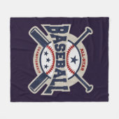 Couverture Polaire Baseball All Star Team Sport (Devant (Horizontal))