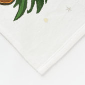 Couverture Polaire Baseball Bat Christmas Tree Lights Holiday Design  (Coin)