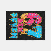 Couverture Polaire Baseball Drip Number 67 Player Or 67th Birthday  (Devant (Horizontal))