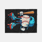 Couverture Polaire Baseball Lifestyle 101 Vêtements Jeune Baseball Dr (Devant (Horizontal))