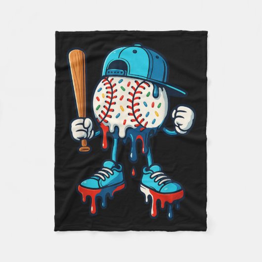 Couverture Polaire Baseball Lifestyle 101 Vêtements Jeune Baseball Dr (Devant)
