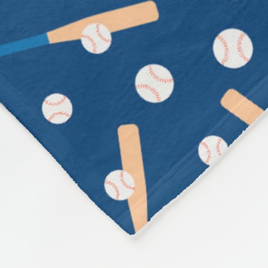 Couverture Polaire Baseball sports Pattern  (Coin)