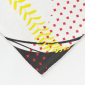 Couverture Polaire Baseball Theme Bar Mitzvah Emporter Hommage Givawa (Coin)