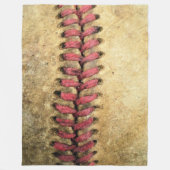 Couverture Polaire Baseball vintage (Devant)