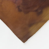 Couverture Polaire Basenji en automne Feuilles automne Inspiration (Coin)