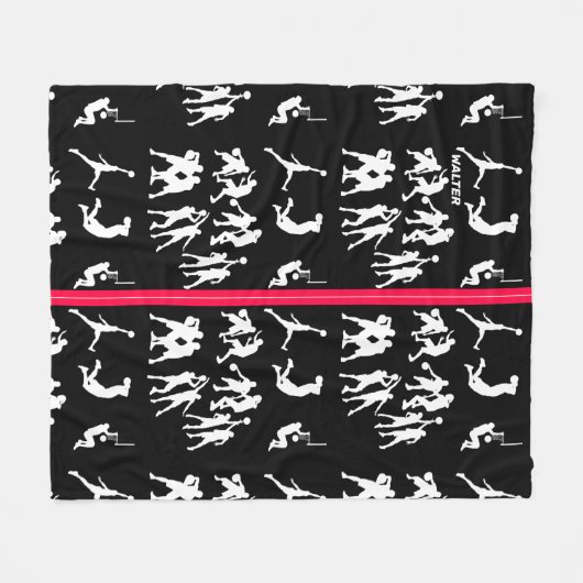 Couverture Polaire Basket (Devant (Horizontal))