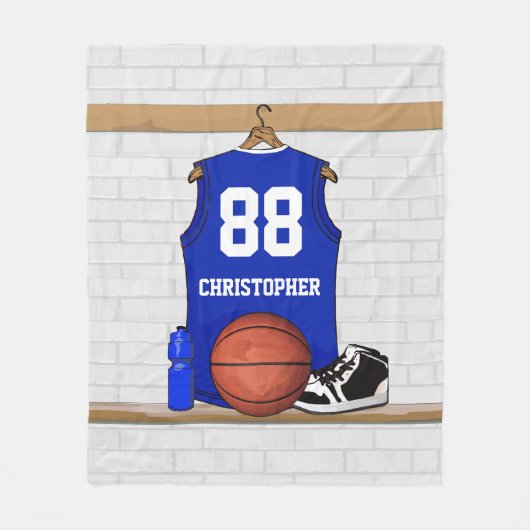 Couverture Polaire Basket-ball (Devant)