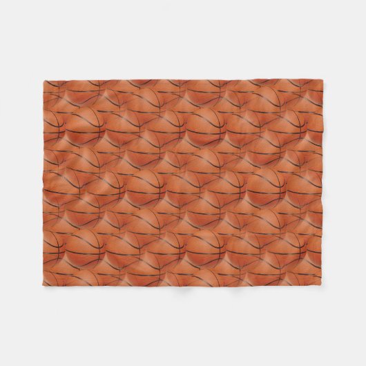 Couverture Polaire Basket-ball (Devant (Horizontal))