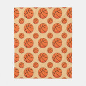 Couverture Polaire Basket-ball (Devant)