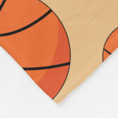 Couverture Polaire Basket-ball (Coin)