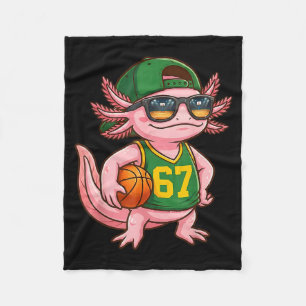 Couverture Polaire Basket-ball Axolotl 67 Slang Gen Alpha Srts Hommes
