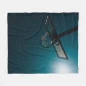 Couverture Polaire Basket-ball cadeau (Devant (Horizontal))